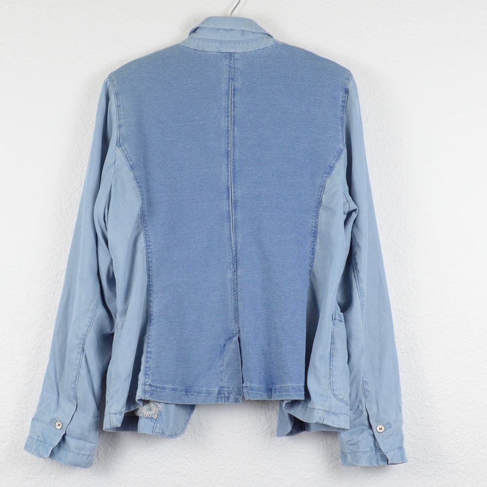 NWT Anthropologie Pilcro Denim Blazer XL - Picture 3 of 8